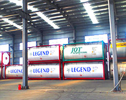 罐箱室內(nèi)堆存